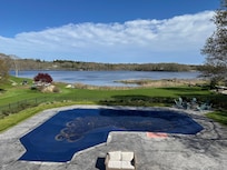 View over morning coffee on the balcony!
