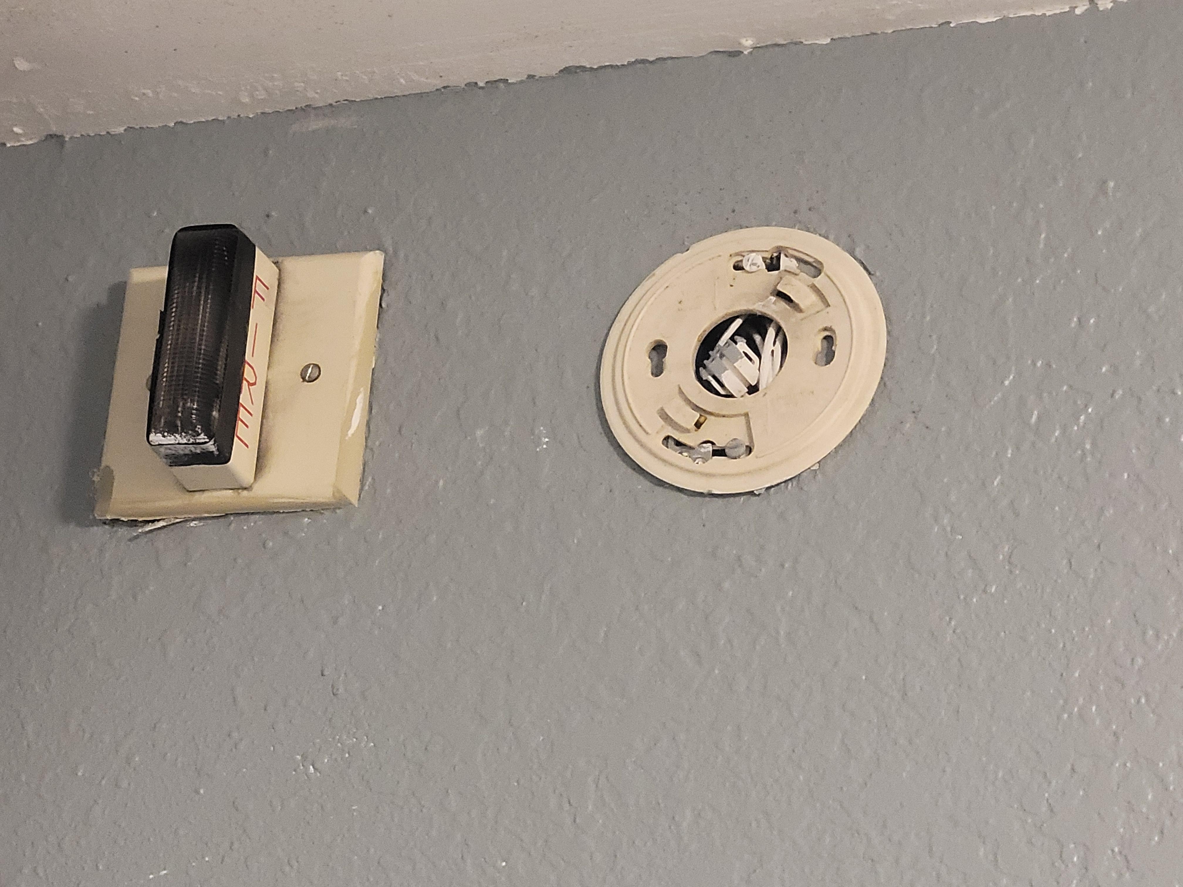 Broken smoke alarms