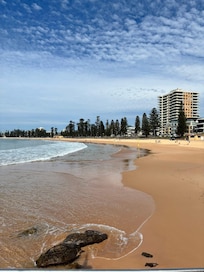 The beach
