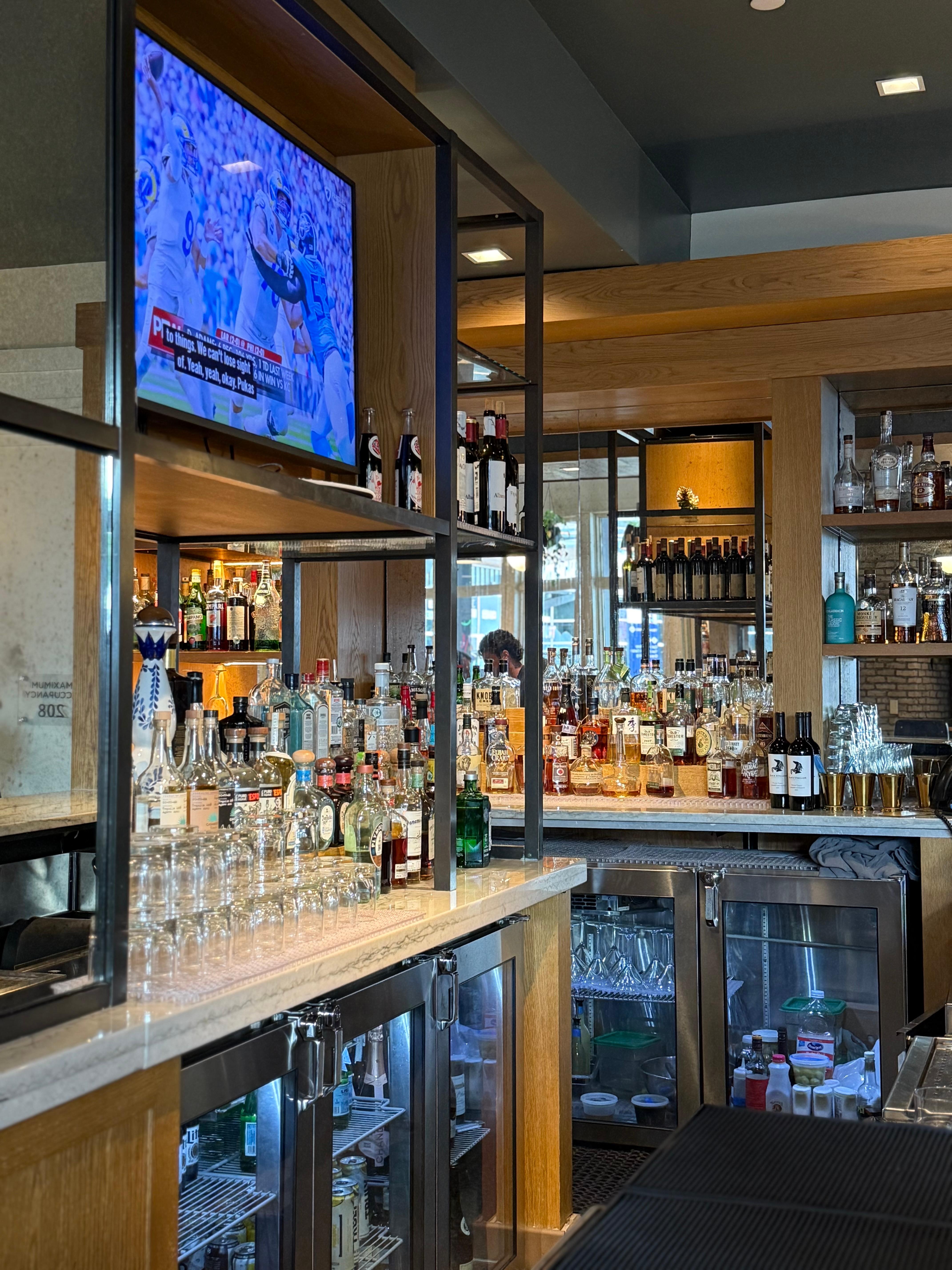 Great bar headed to the Battery