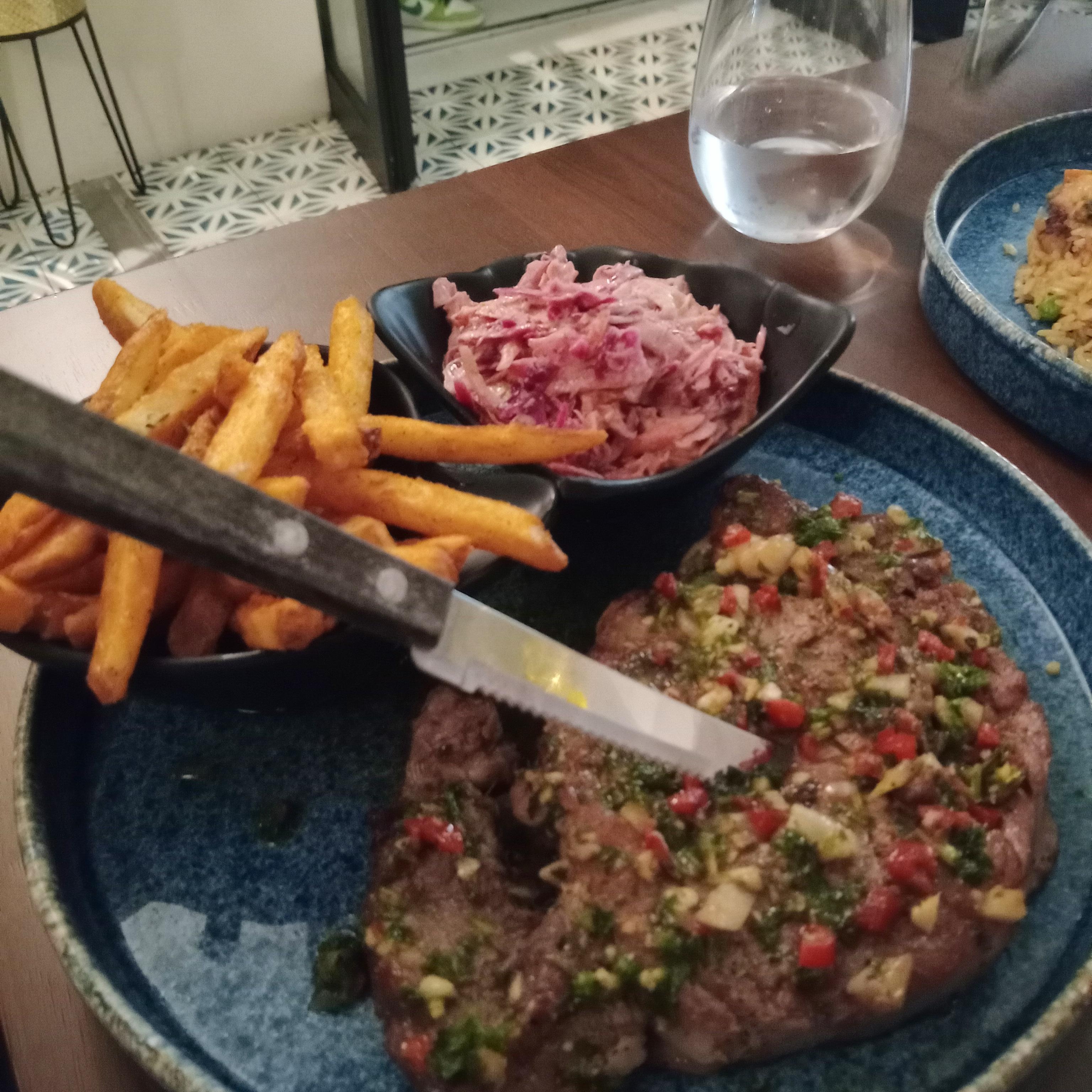 Another delicious steak from Bacoa507!