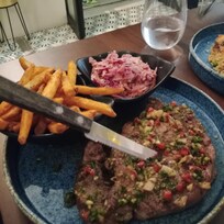 Another delicious steak from Bacoa507!