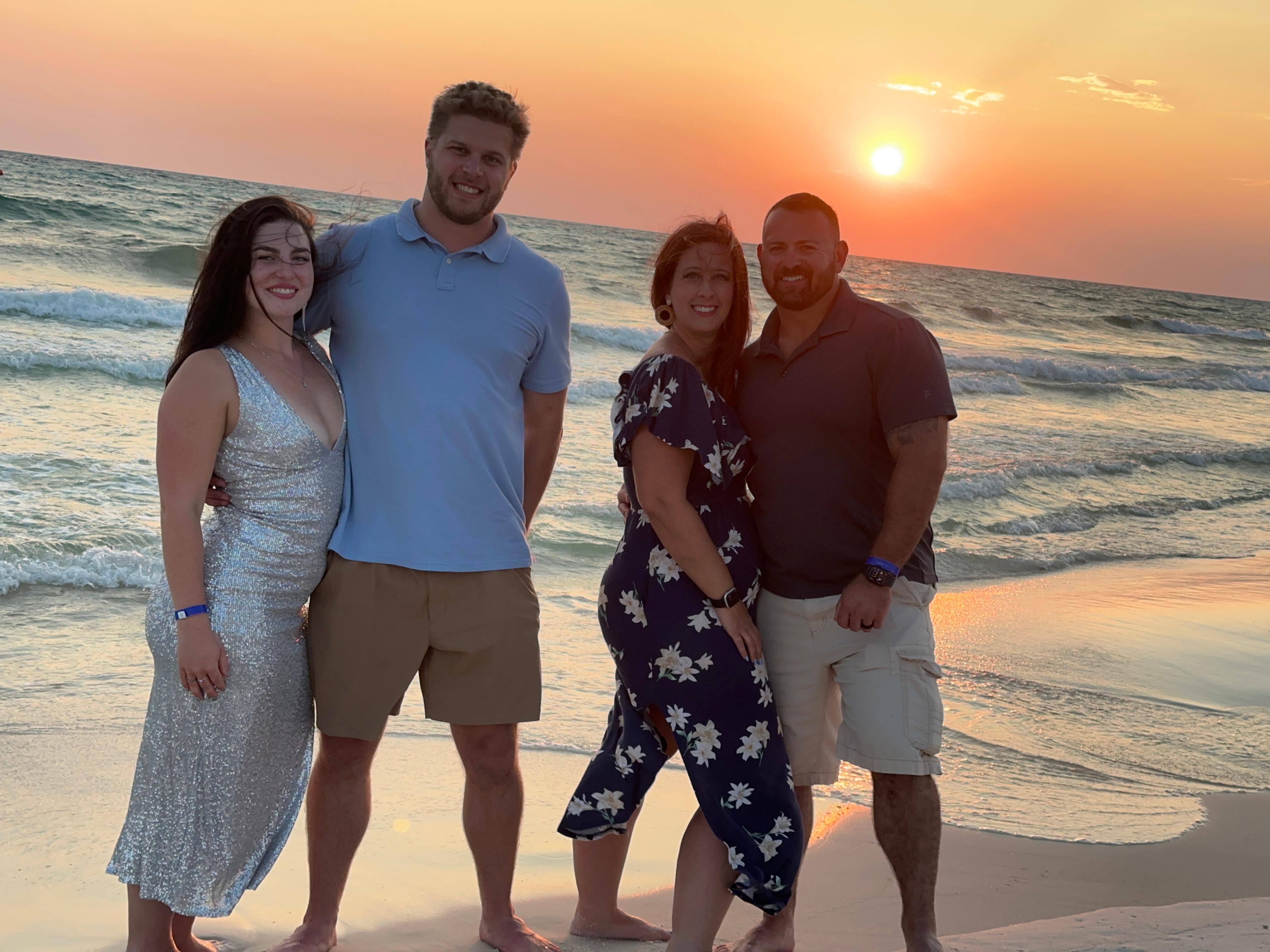 Anniversary celebration with friends