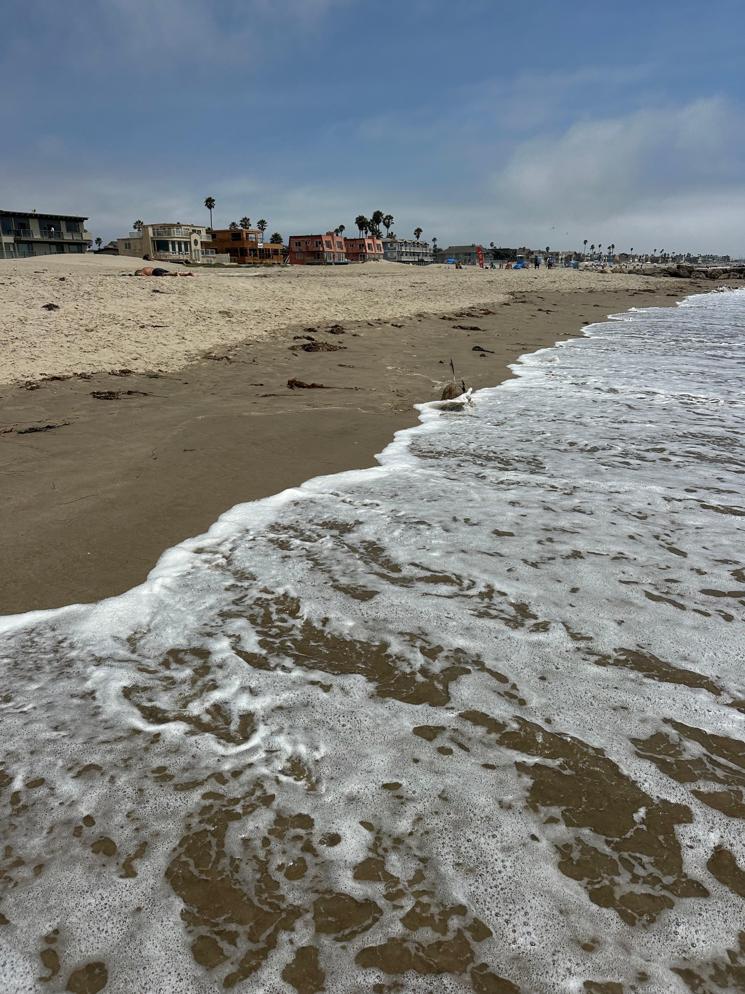 Beach close to house