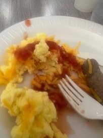 Protein eggs, cheese, sausage, salsa etc