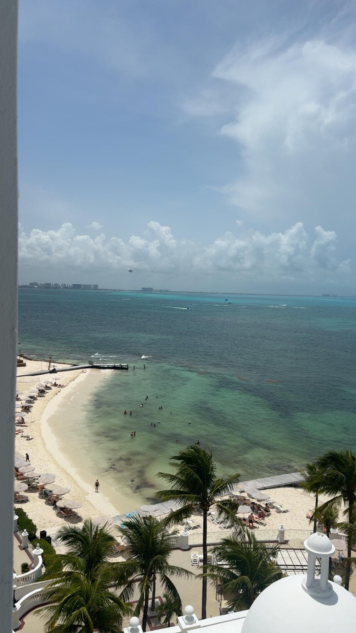 View from our room 
