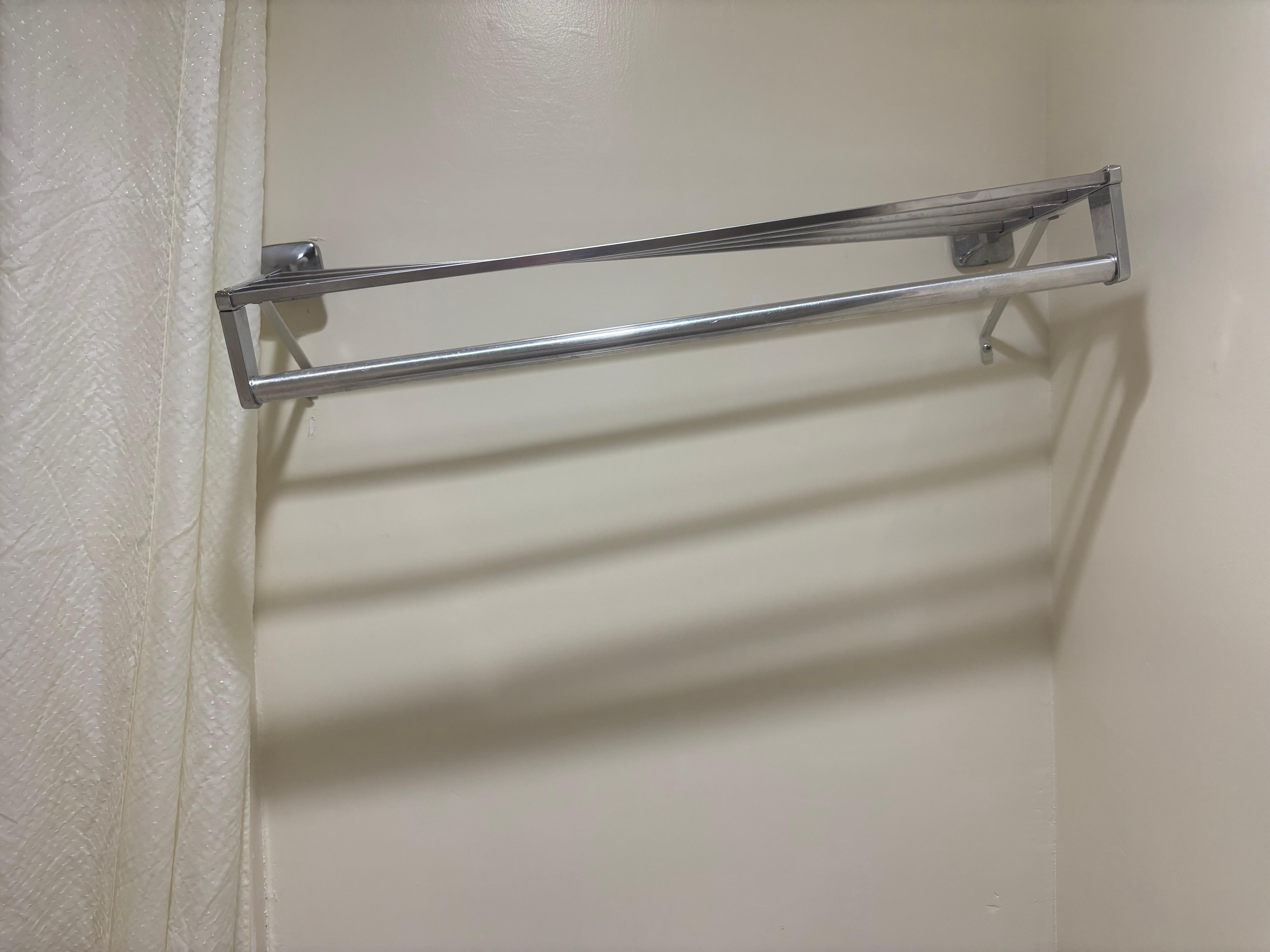 This is after our towels fell in the toilet during the night