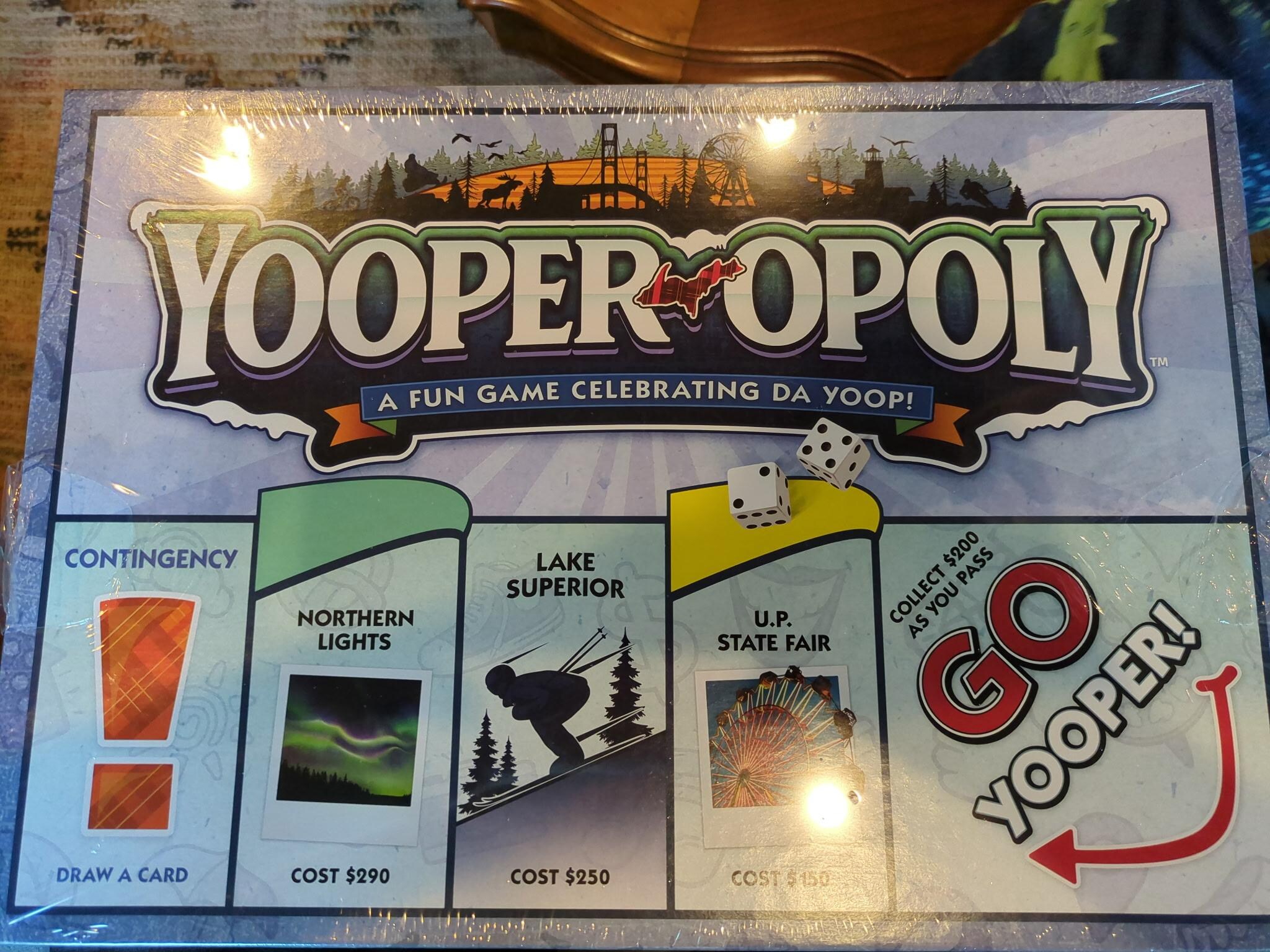 Lots of games and puzzles if you want to stay in for a day.