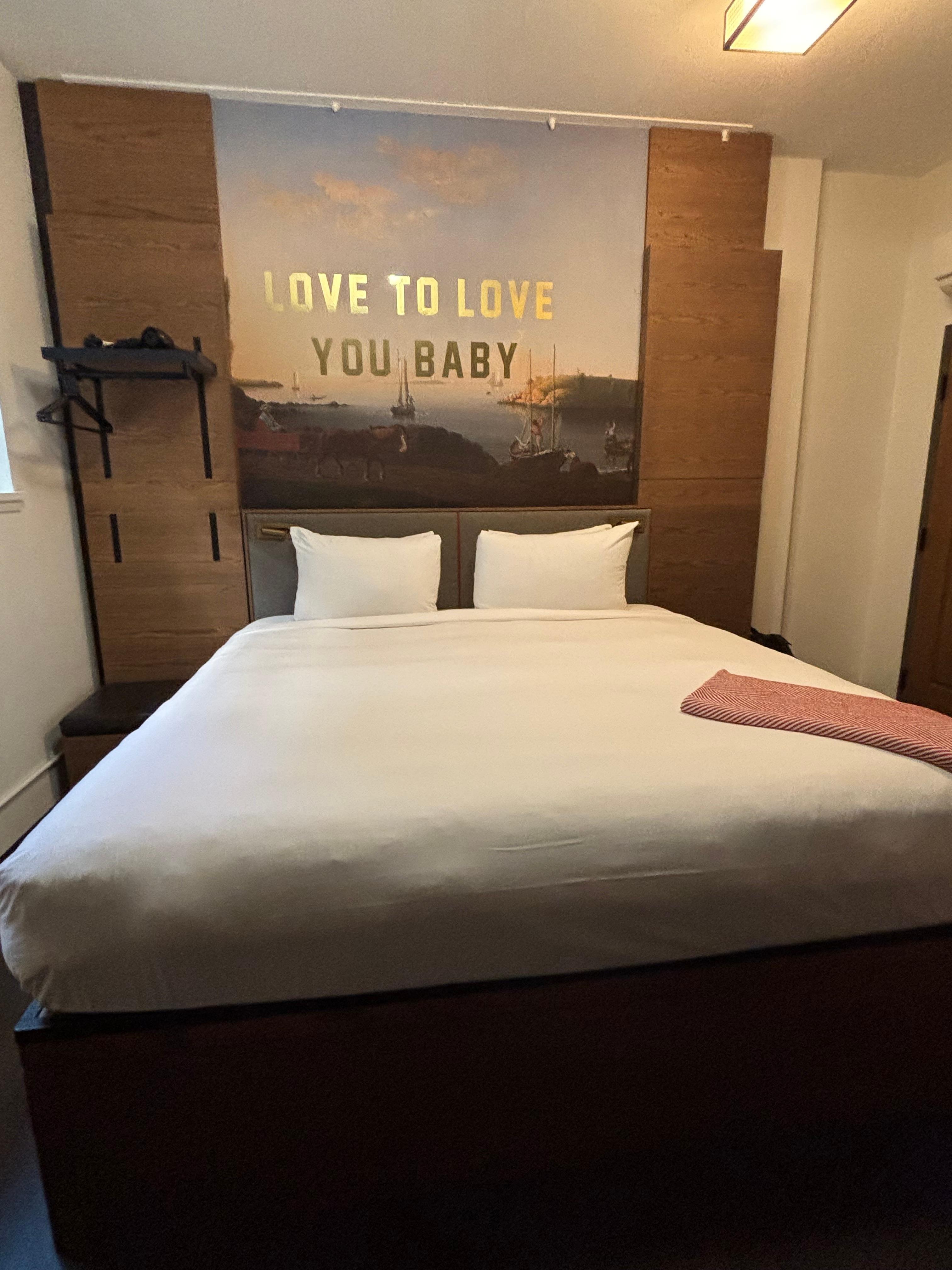 The room
