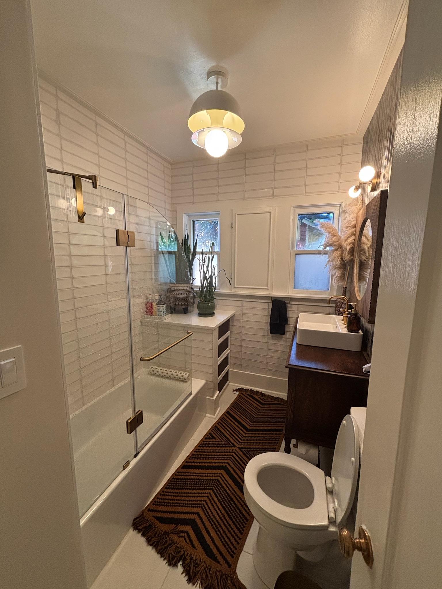 Master bath down stairs