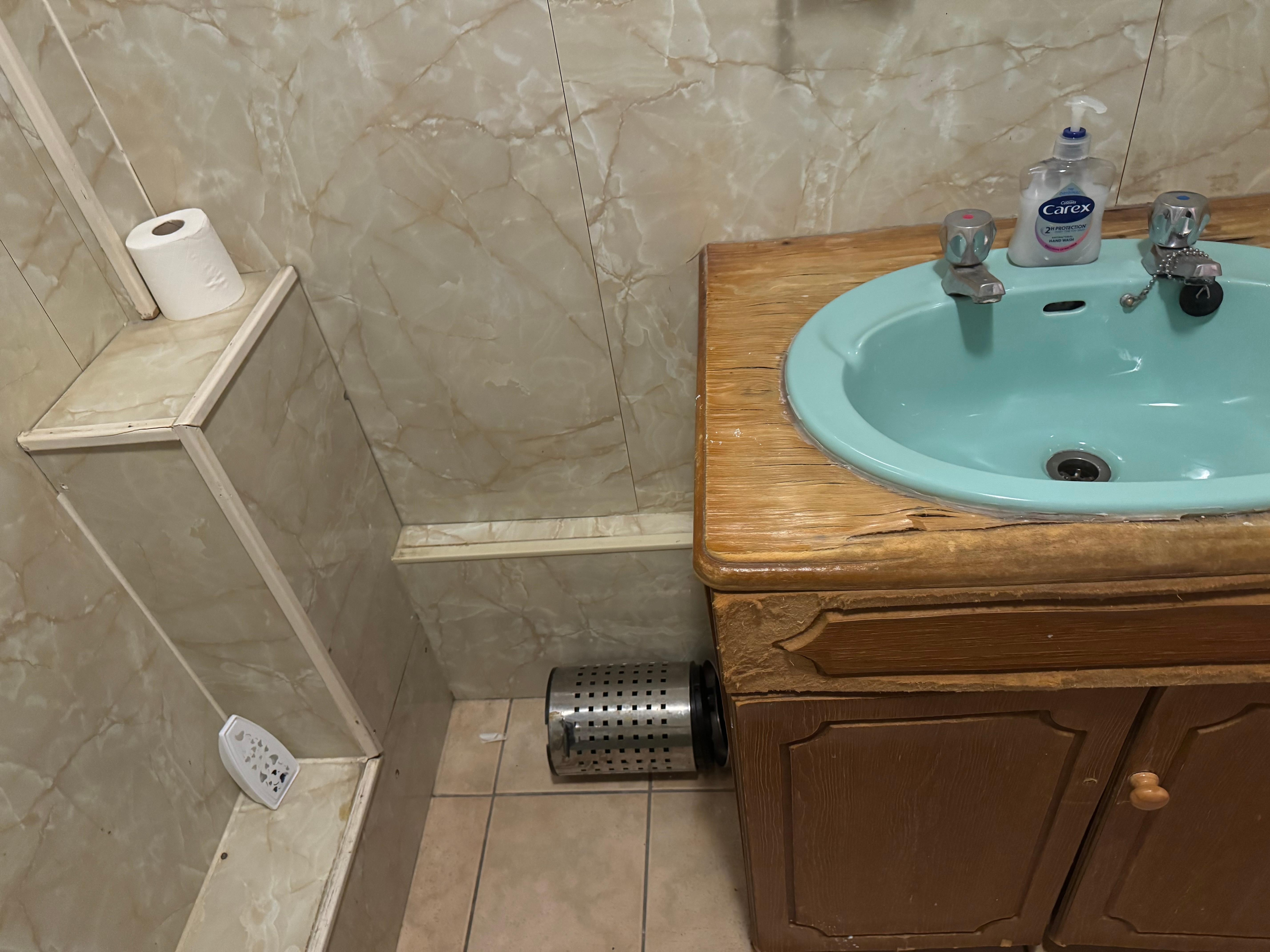 This is how we found it