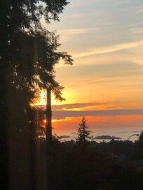 Sunset from the house