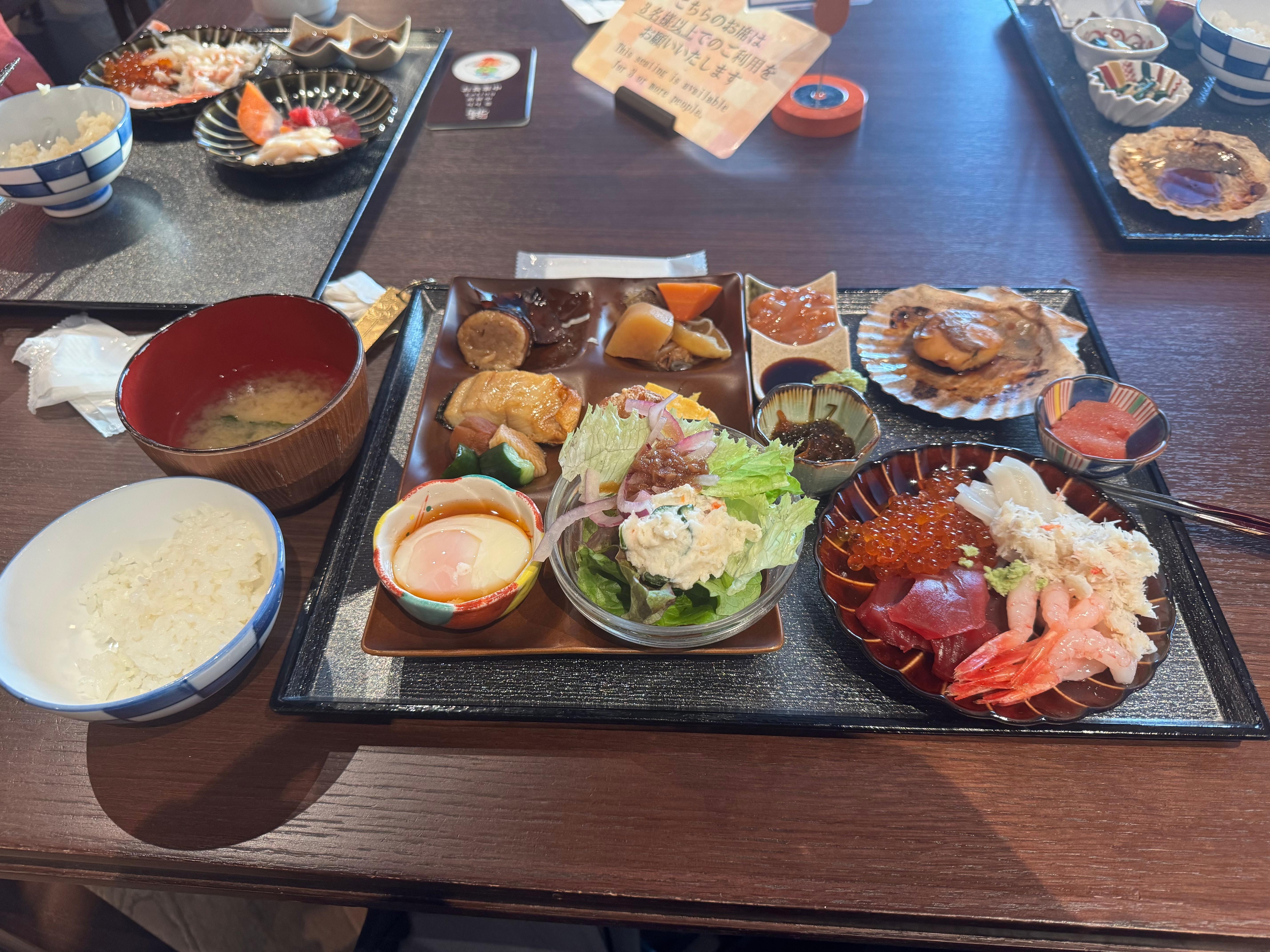 Seafood after seafood