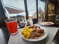 Desayuno riquísimo