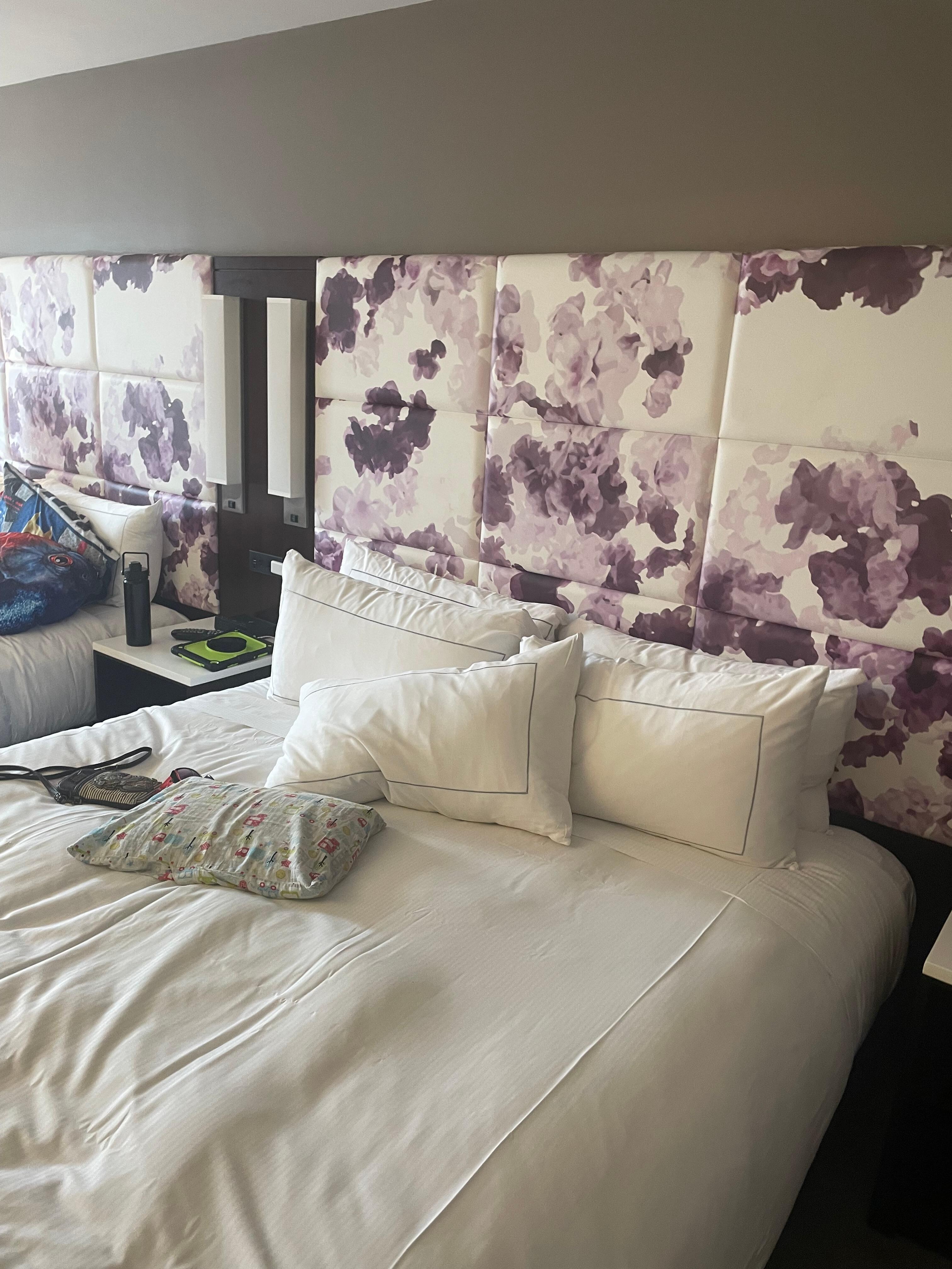 Large comfortable beds. 