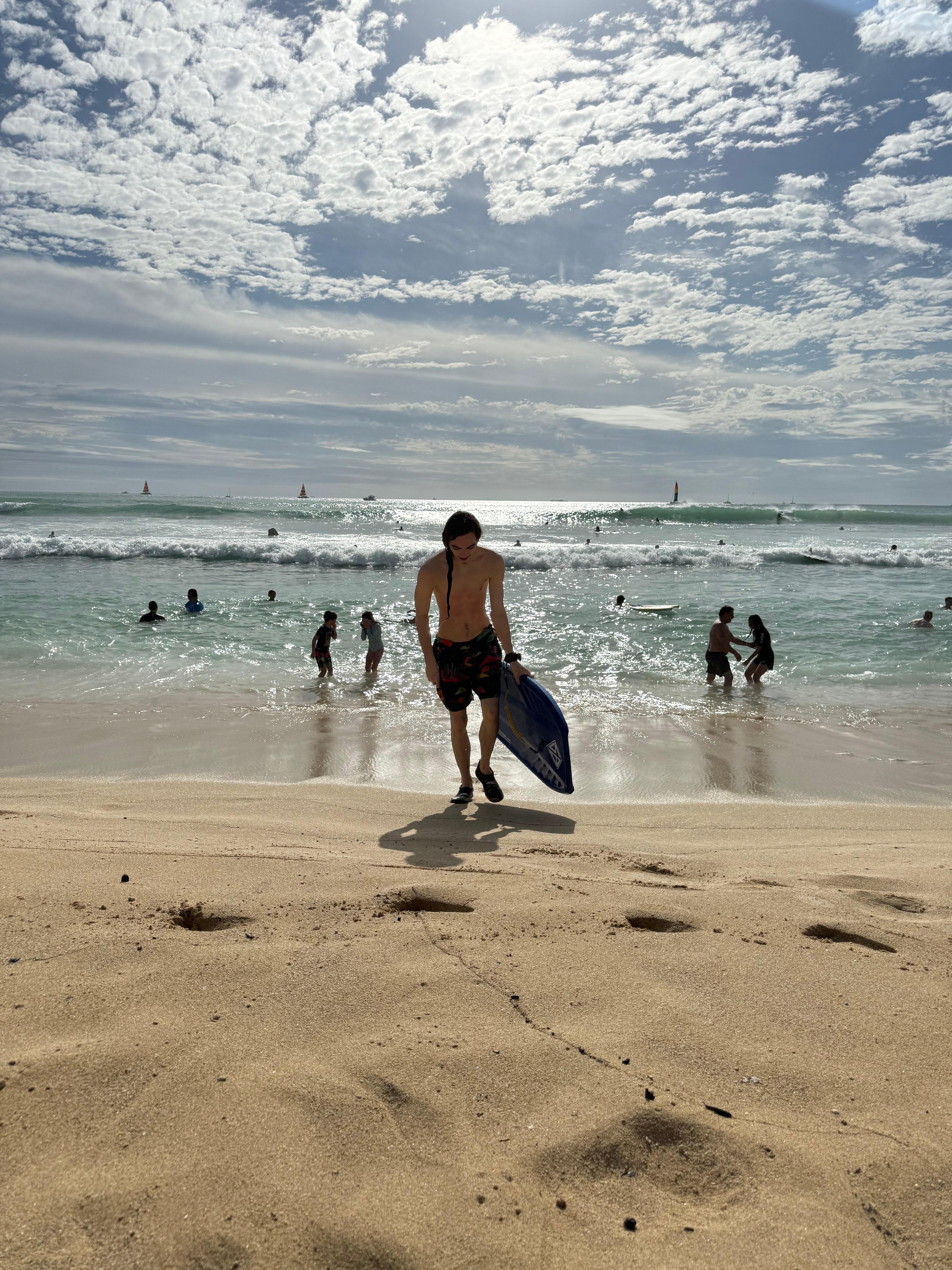 At least we had one really good weather day! 