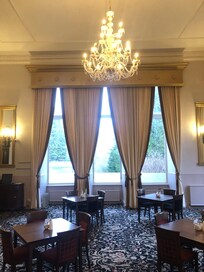 Dining room where we had breakfast.