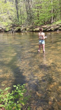 Fishing on Cooper's Creek