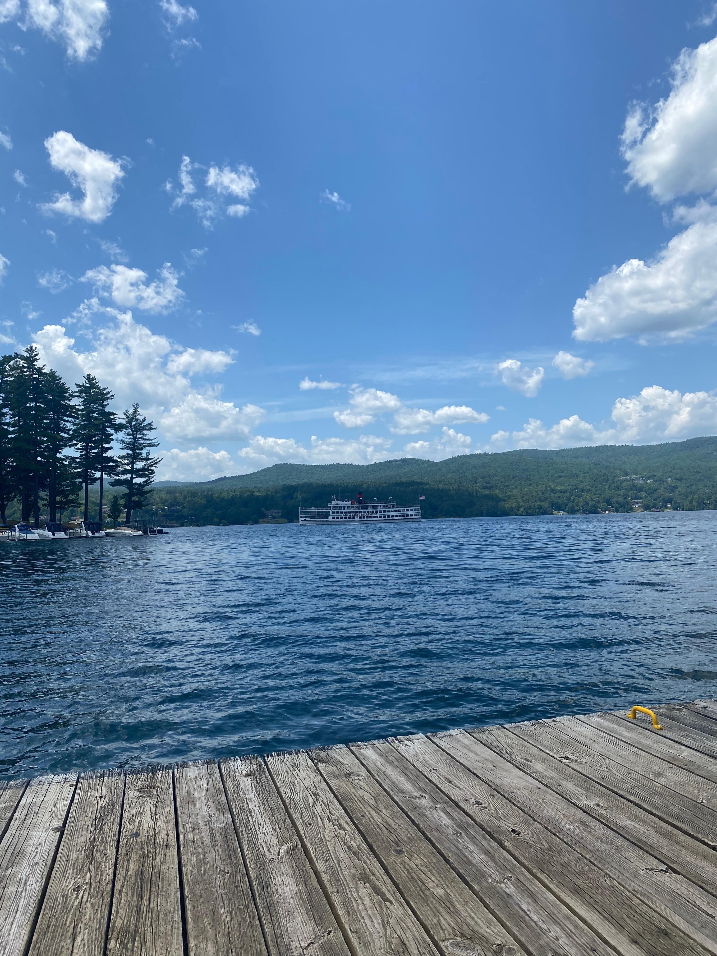 View from dock