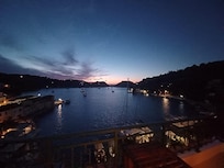 Sunset from the balcony