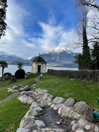 Vue magnifique depuis le jardin