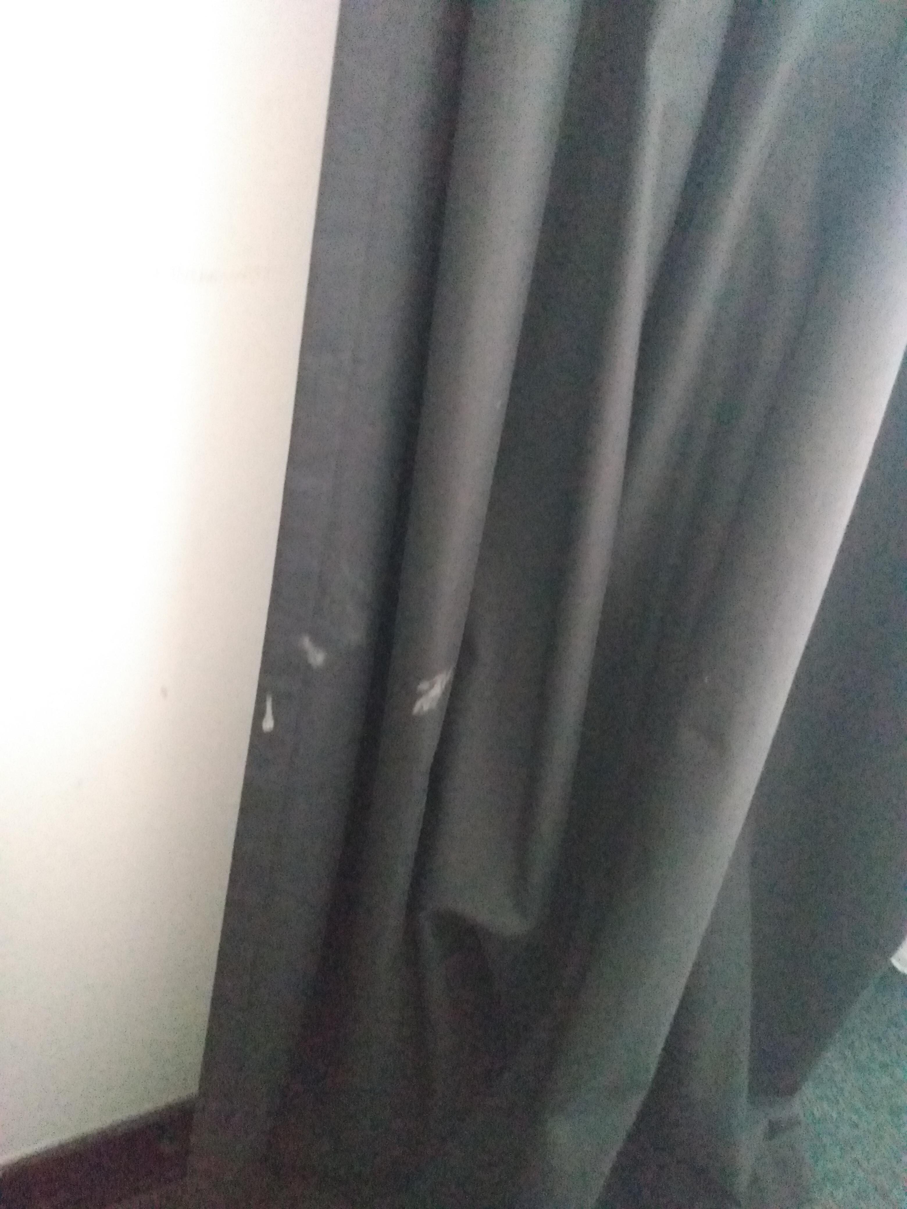 Stained drape