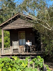 Our caretaker’s quarters for the night.