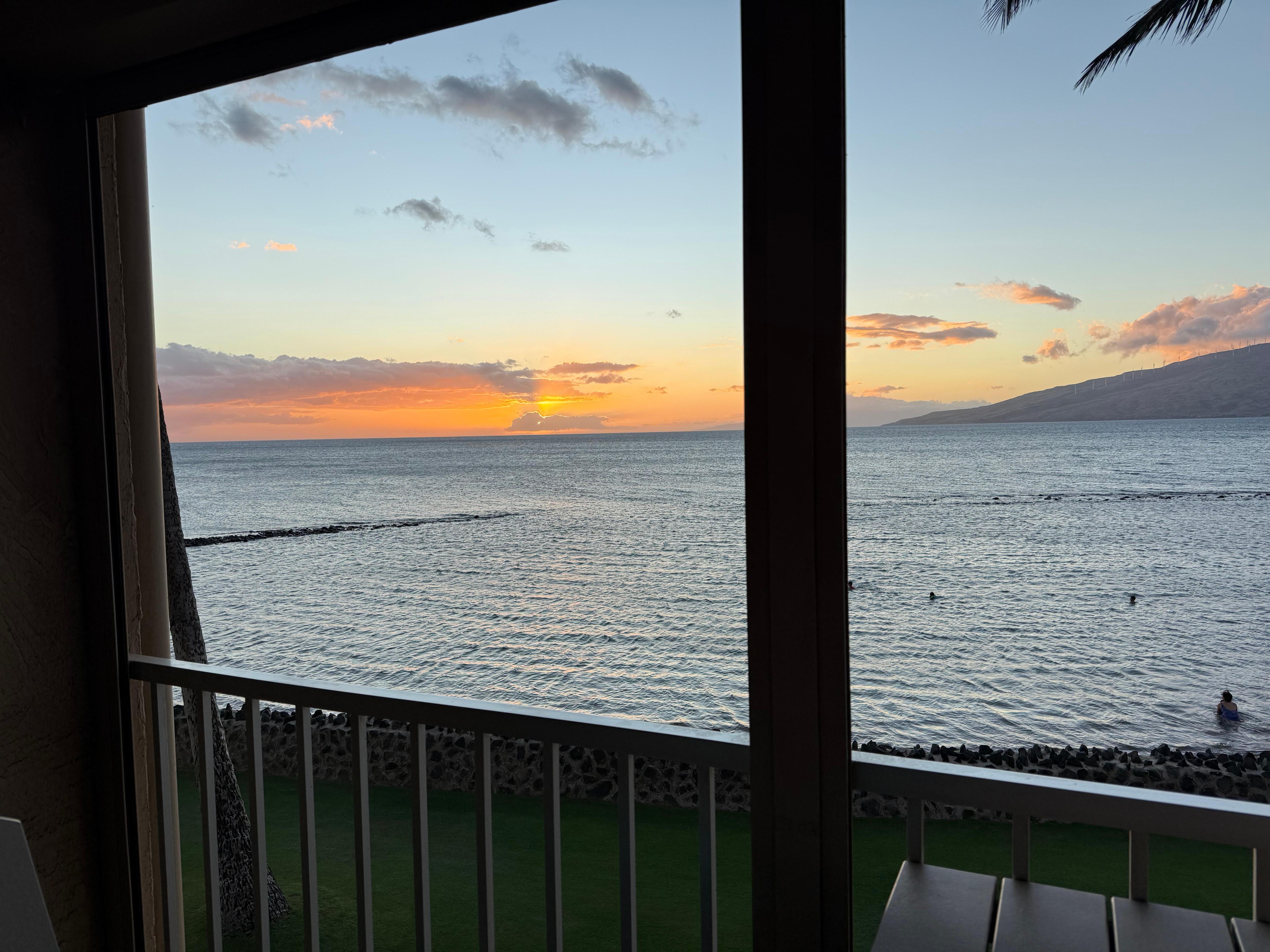 Watched the sunset every night. It never disappointed 