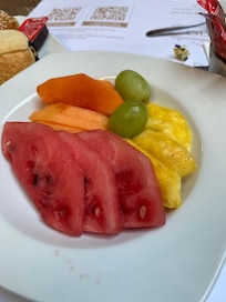 I don’t normally eat this much fruit except in Mexico.