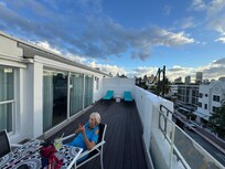 Terrace outside the room