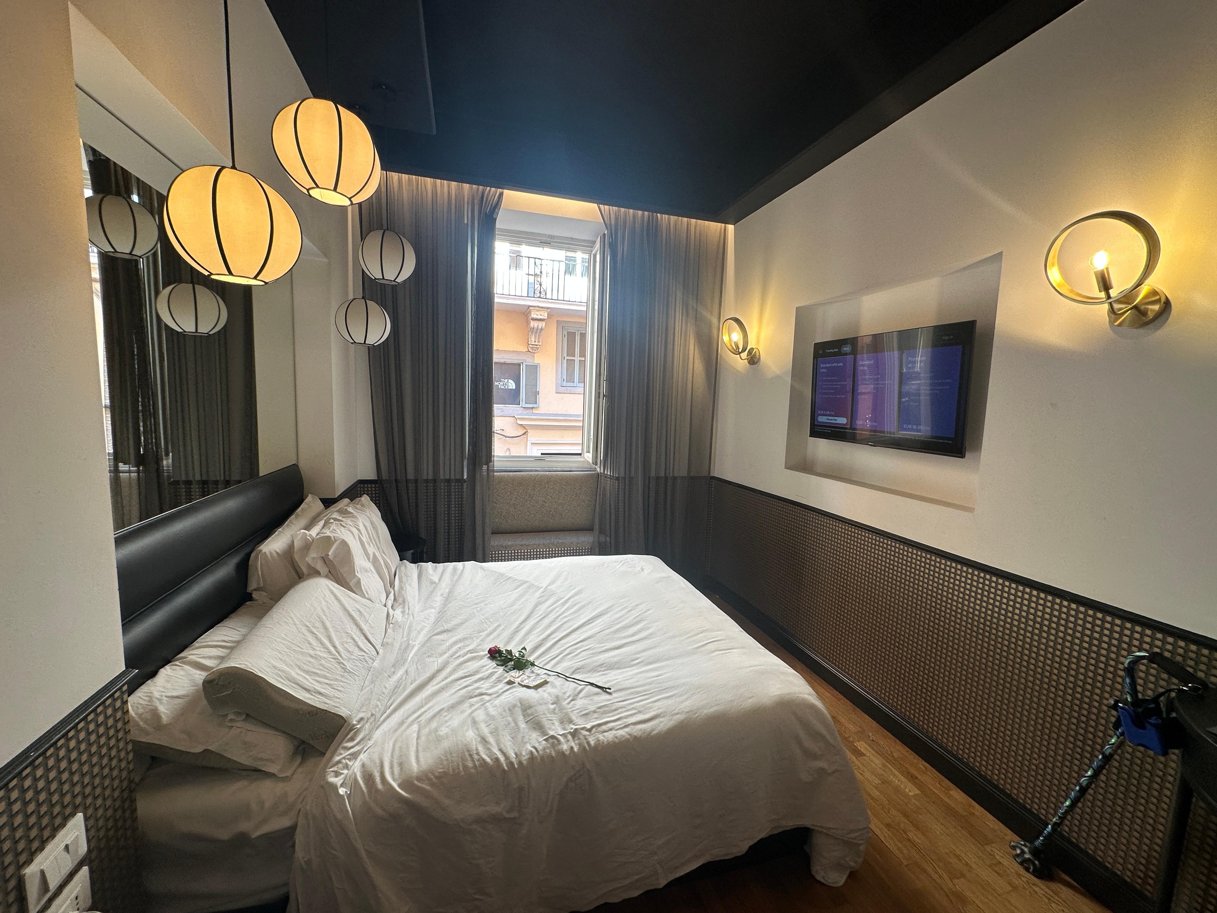 Room 103 . Best room we had on all of our Europe of travels. Nice bathroom too.