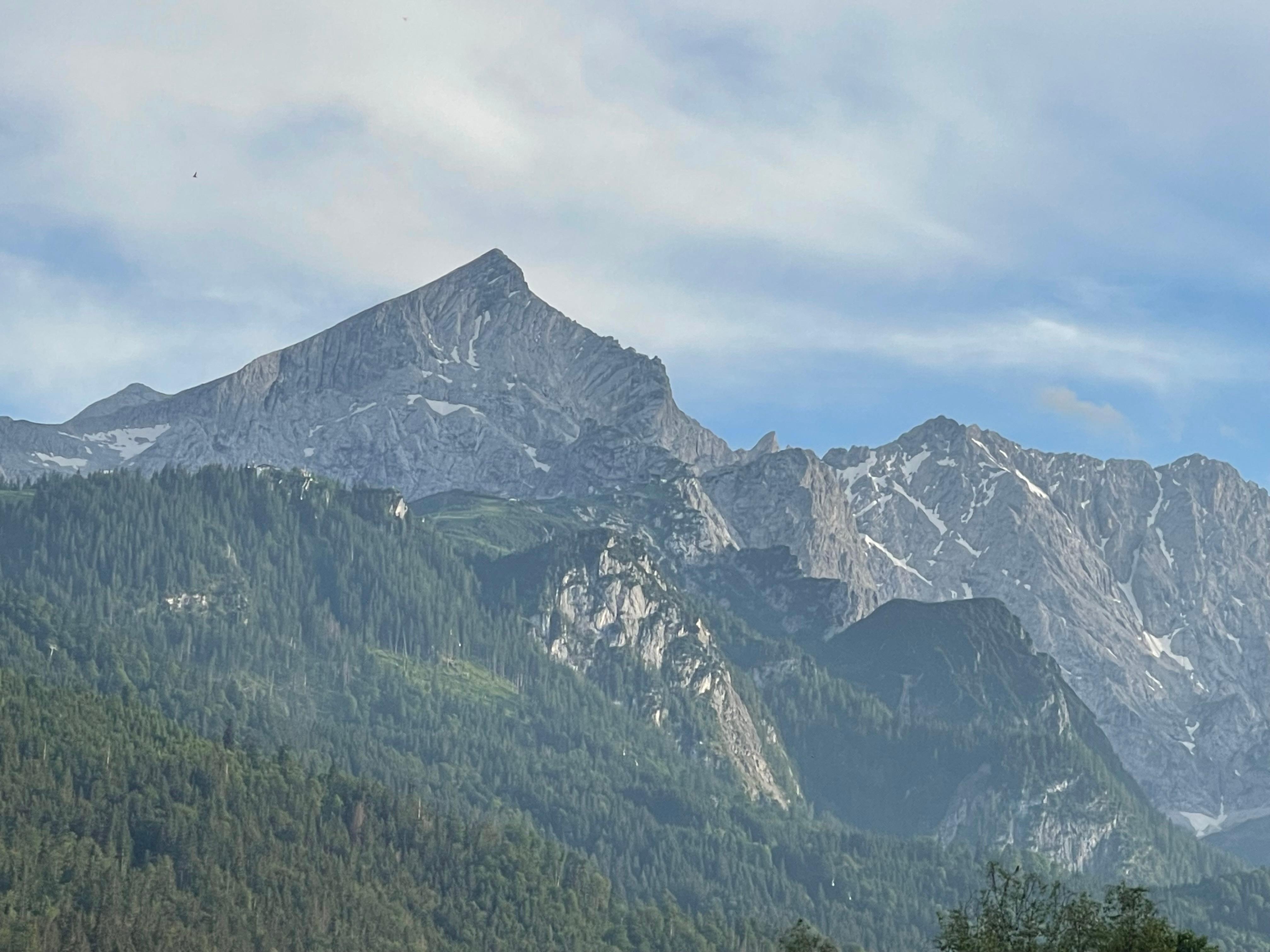 View of the alps