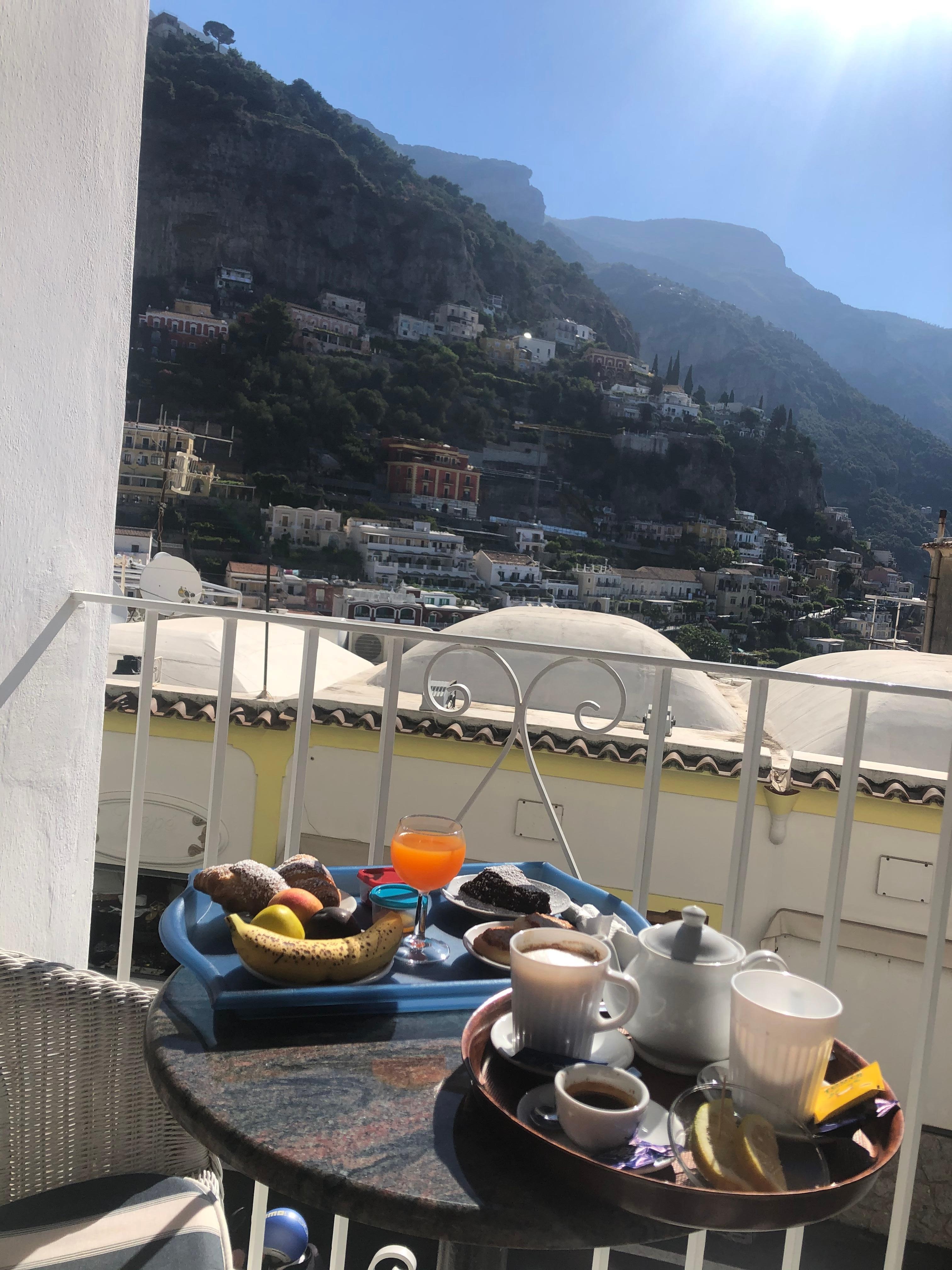 Colazione al mattino.