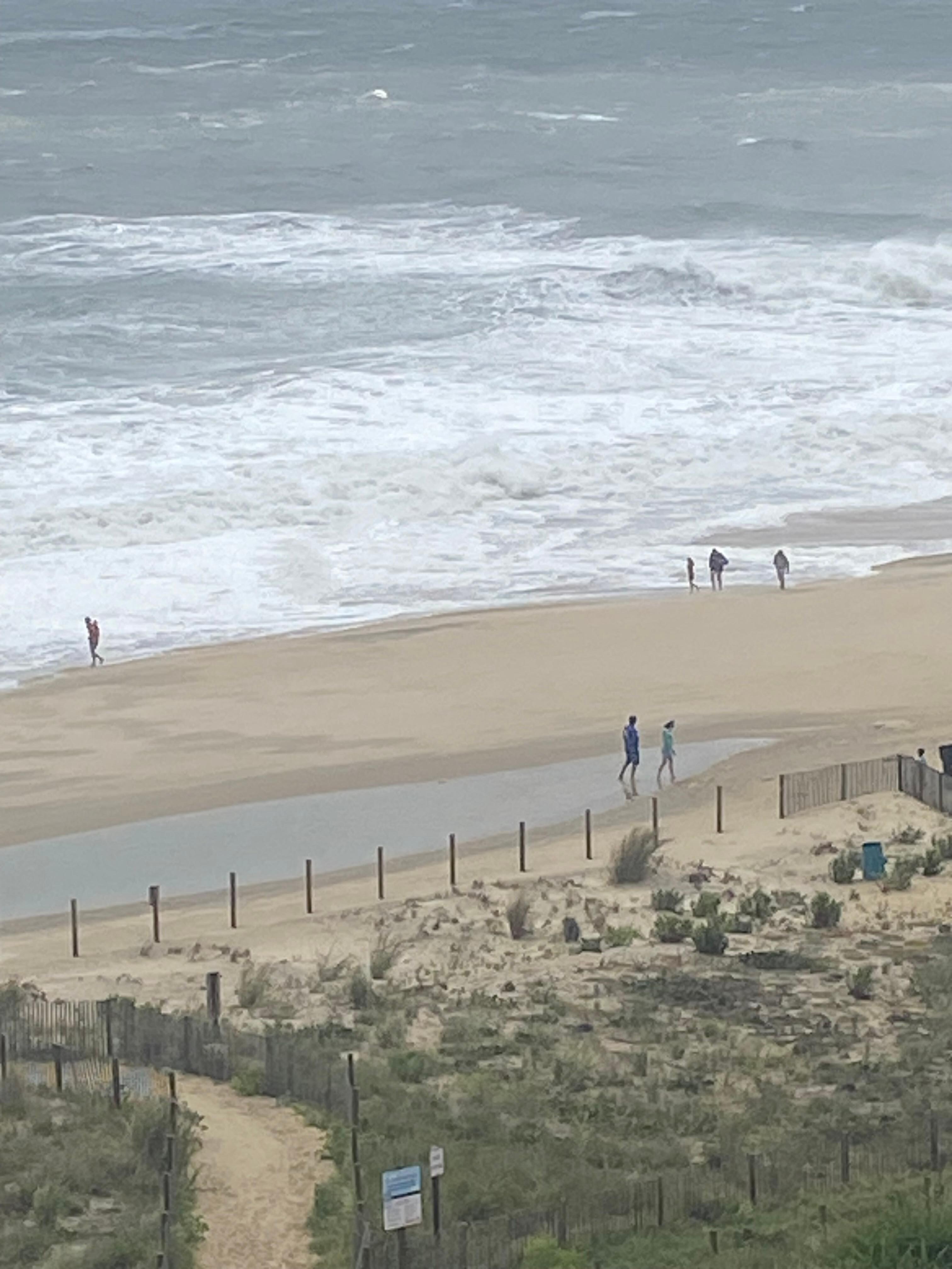 Hurricane Erin~we had the perfect vantage point