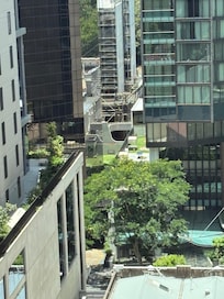 Utsikt från hotellrummet