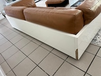 Furniture worn out and falling apart