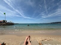 One of the many beaches nearby