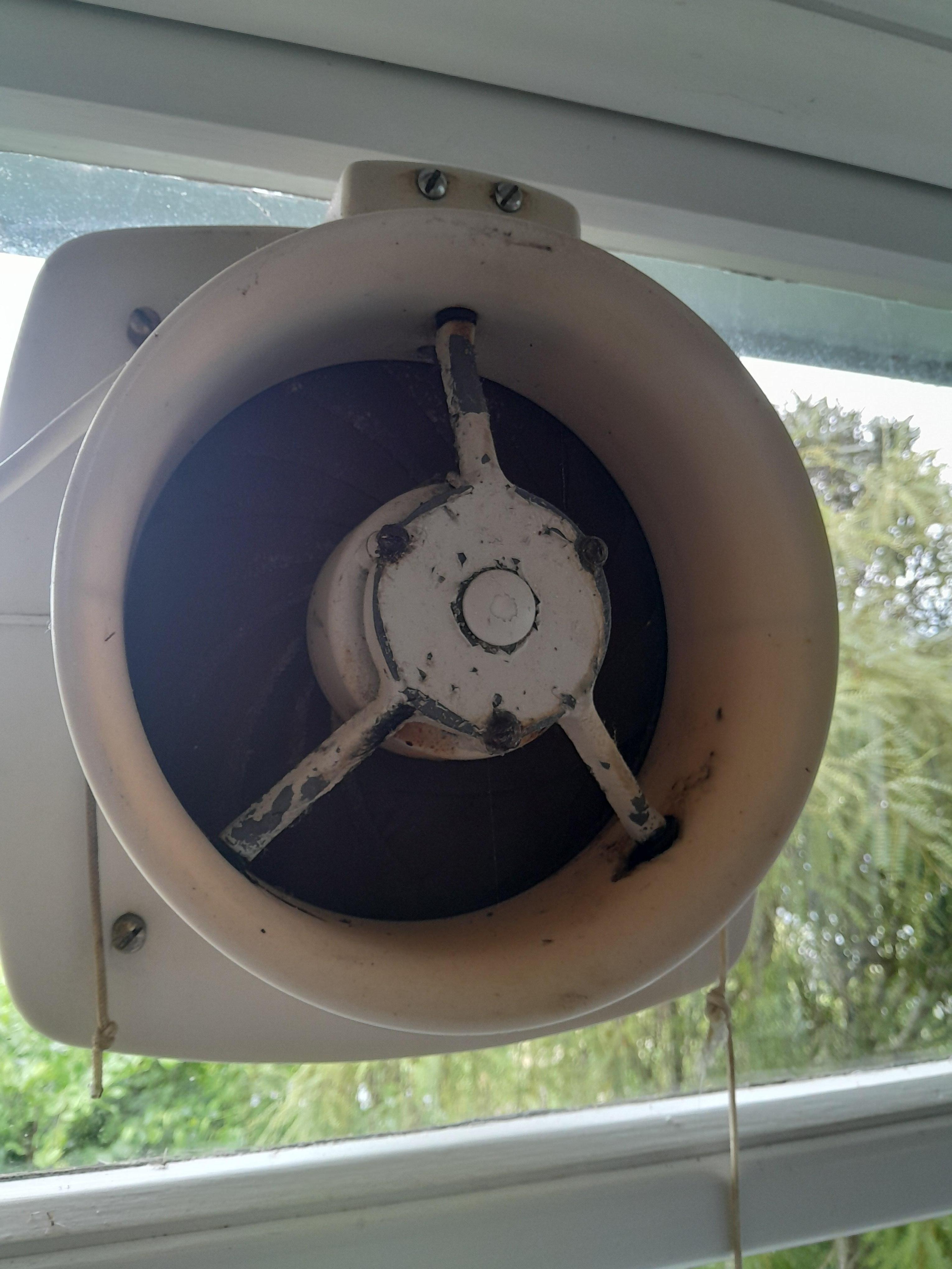 Filthy kitchen extractor 