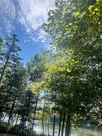 View from the deck!