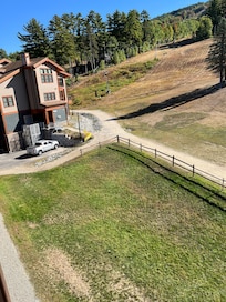 View from the balcony.