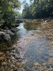 Great swim spot 1/2 mile from the cabin