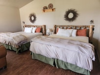 Lits super confortables et trĂšs grands