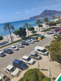 Vista desde nuestro acogedor apartamento