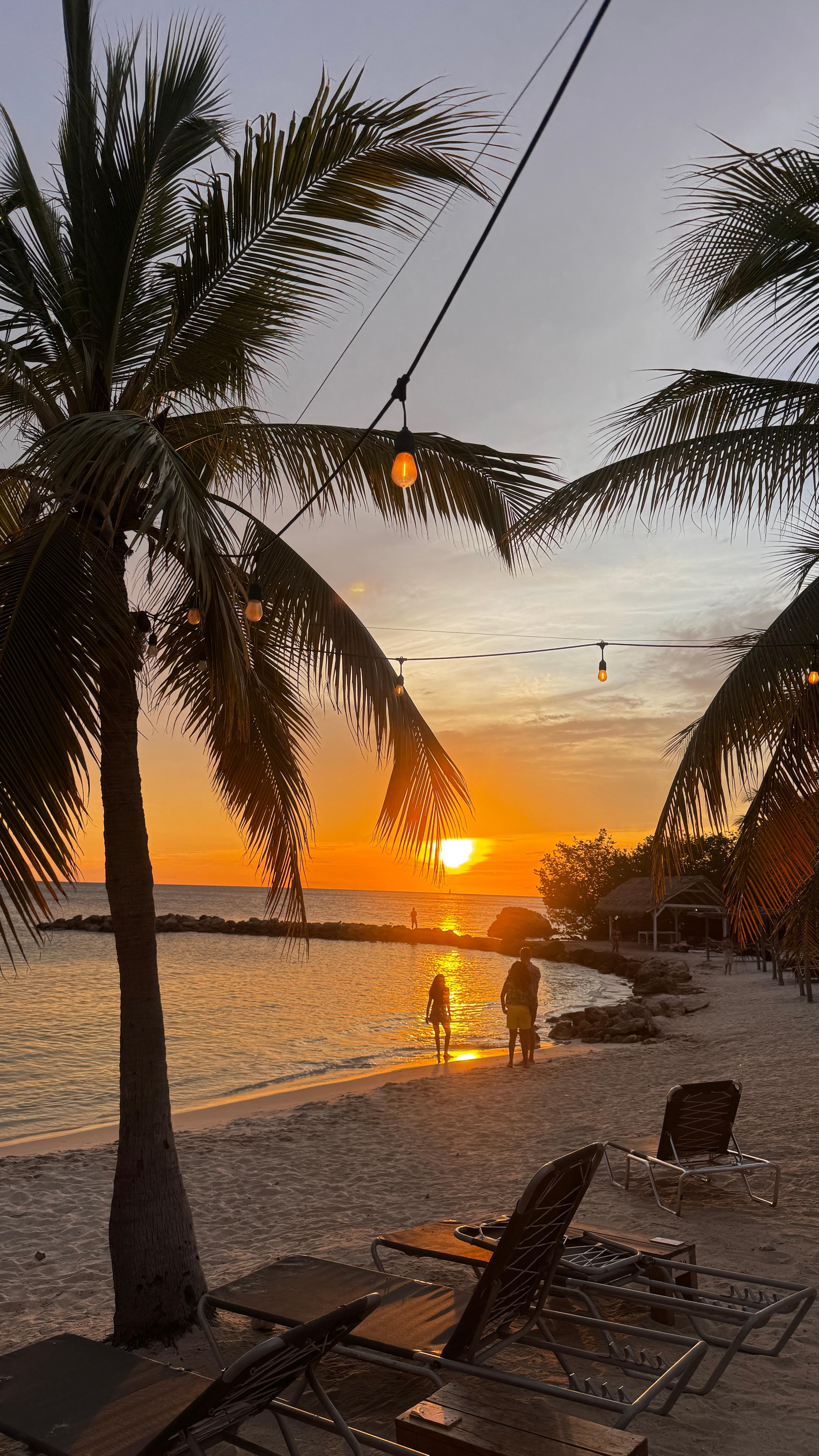 Beautiful beach sunsets