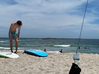 Surf lessons at 42
