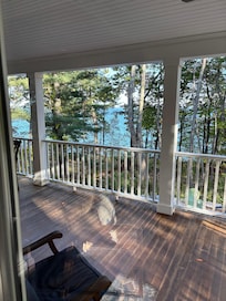 View off the deck