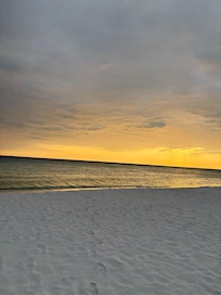 Sunset at sugar beach