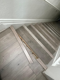Broken stairs