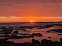 Sunset from back yard