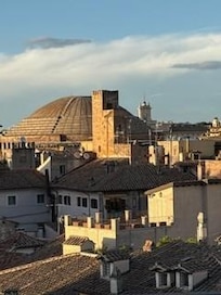 View of Pantheon from hotel rooftop